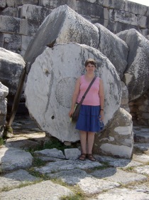 Column drums at the Temple of Apollo at Didyma (Miletus). Photo by Alison Innes.